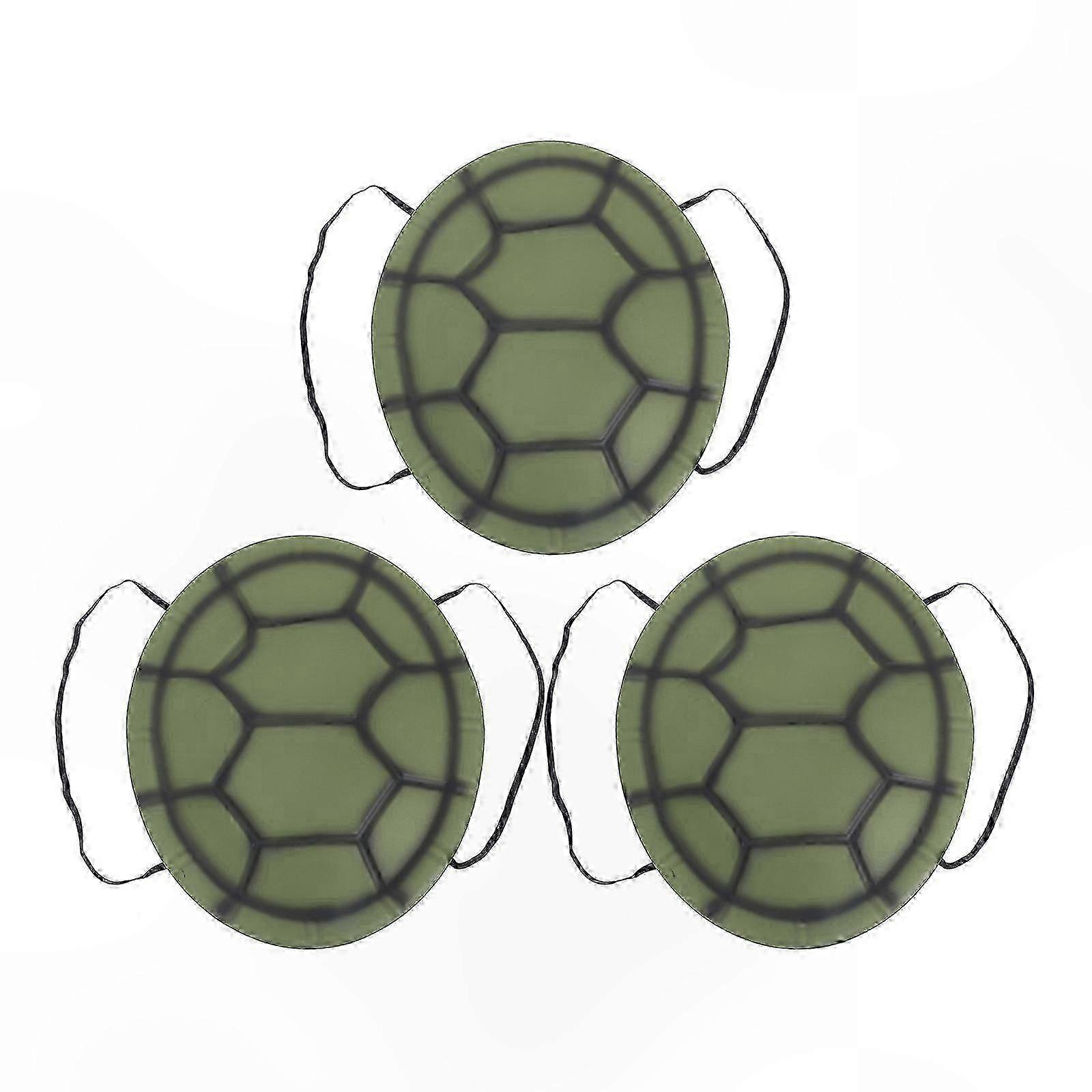 3-Piece Halloween Costume Set with Turtle Shell Props