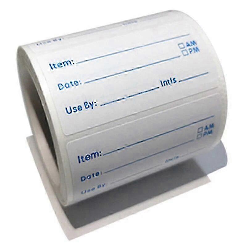 500pc Freezer-Safe Date Labels