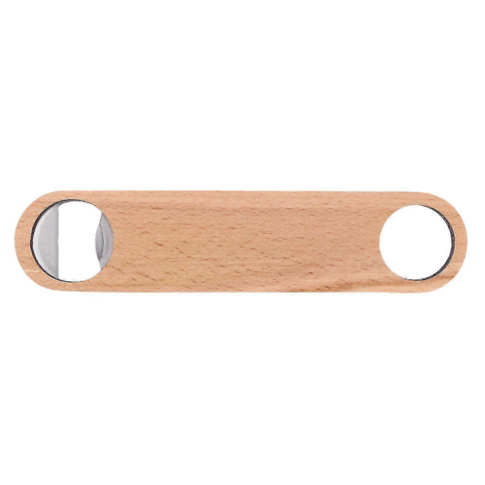 Solid Wood Flat Bottle Opener