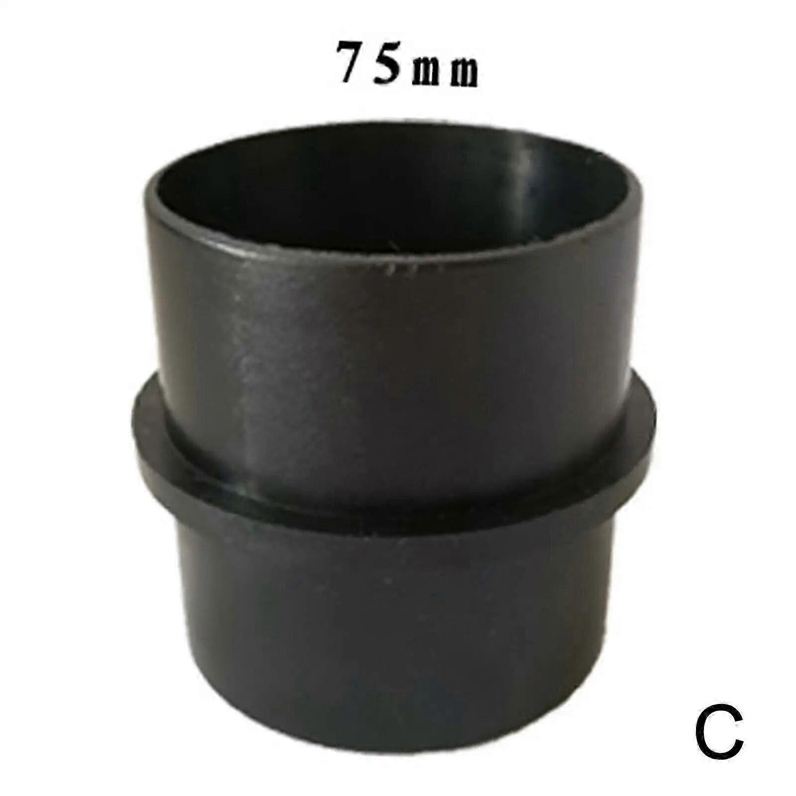 Black 75mm Duct Coupling Joint