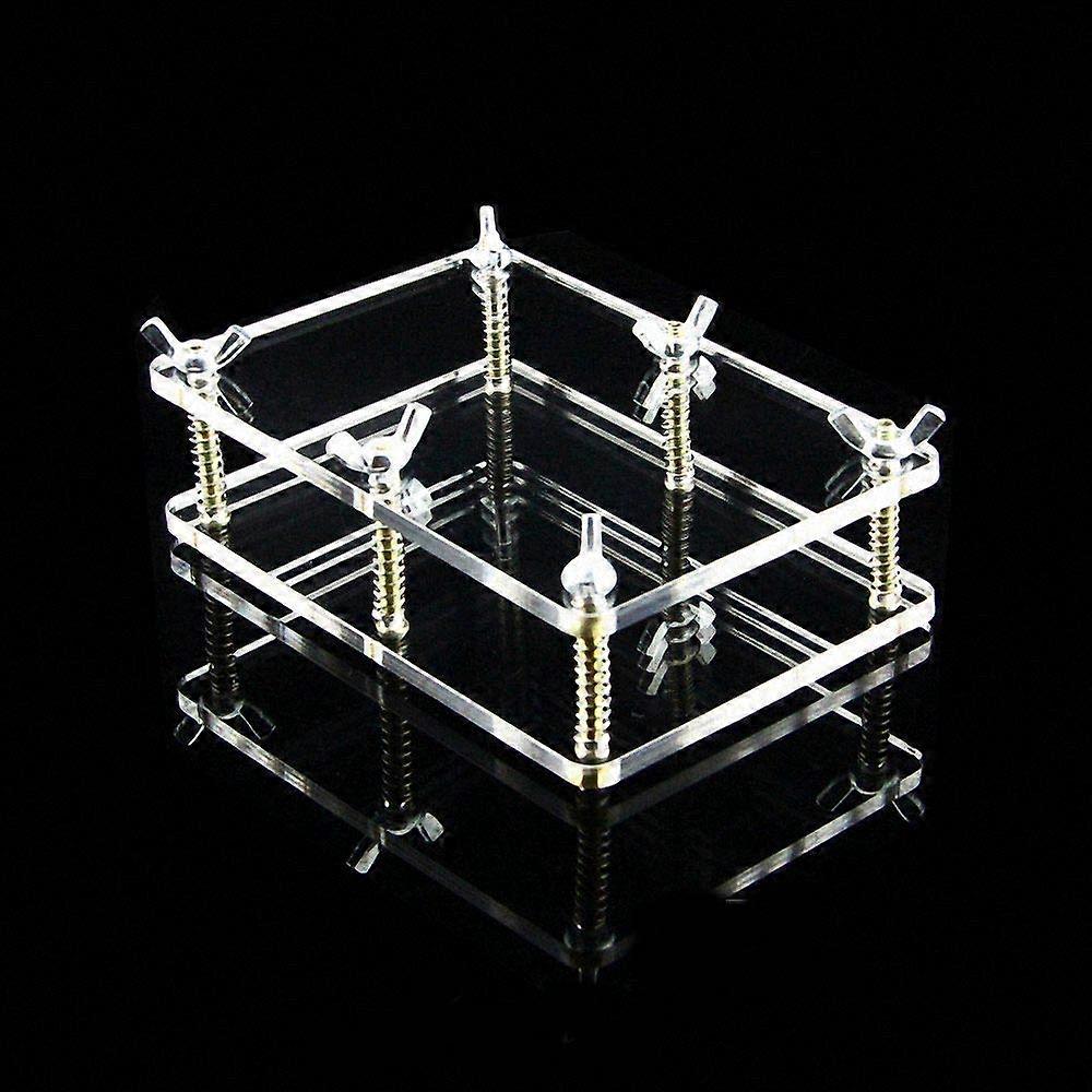 Crystal Card Flatten Magic Trick with Clear Crystal Appearance, Visual Effect Magic Accessories