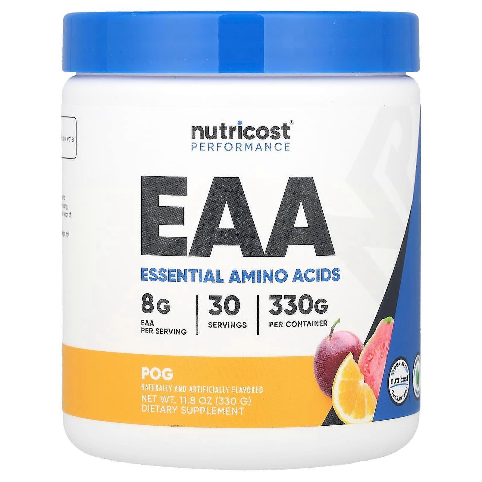 Nutricost, Performance, EAA, POG, 330 g