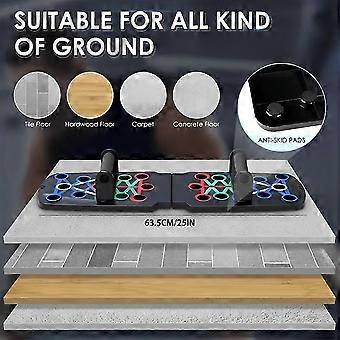 Portable Multifunctional Push-Up Board - Fitness and Muscle Training Device Home Workout Set Foldable Push Up Bar