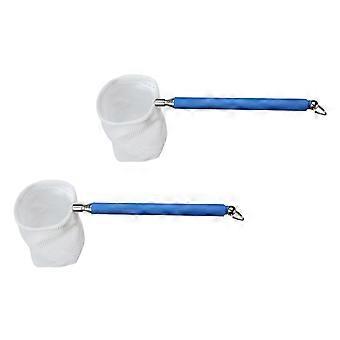 Shrimp Dip Net 2Pcs Round Landing Net for Fish Tank Handling