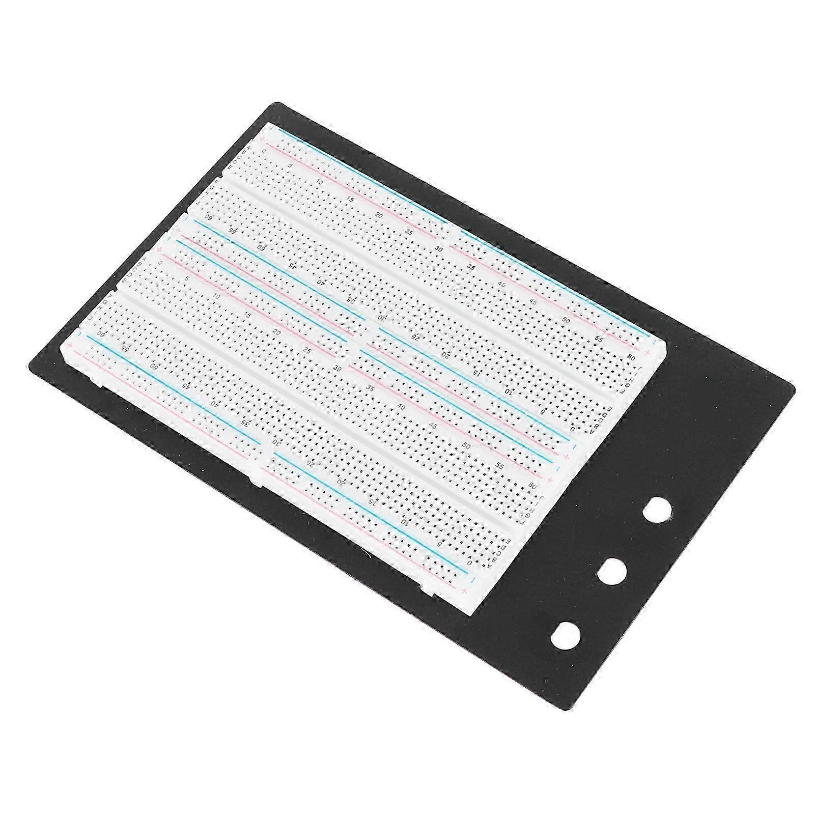 Solderless Breadboard 1660 Points with 65 Jumper Wires, 3 Binding Posts for Circuit Prototyping