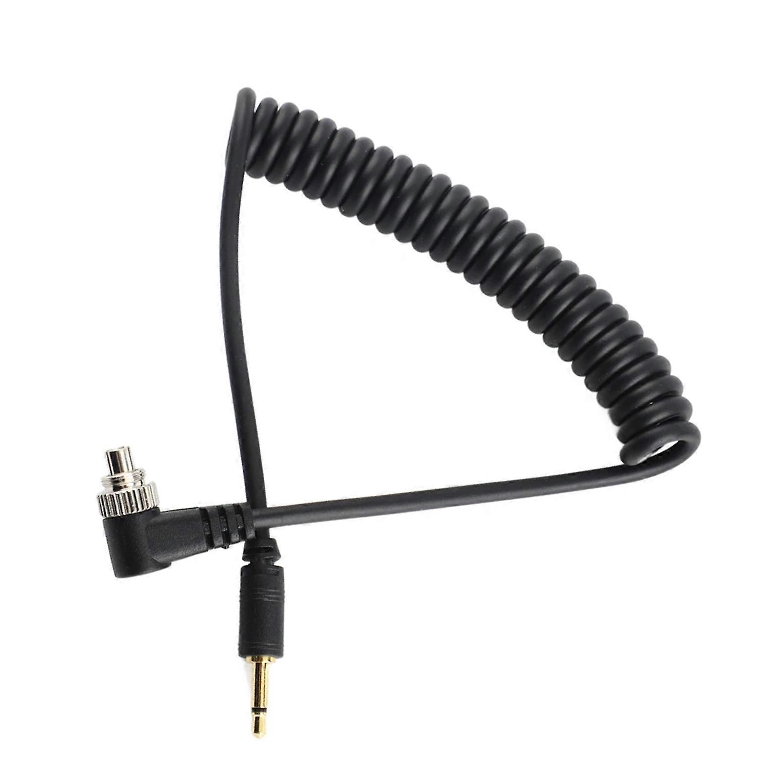 2.5mm Spring Coiled Flash Sync Cable