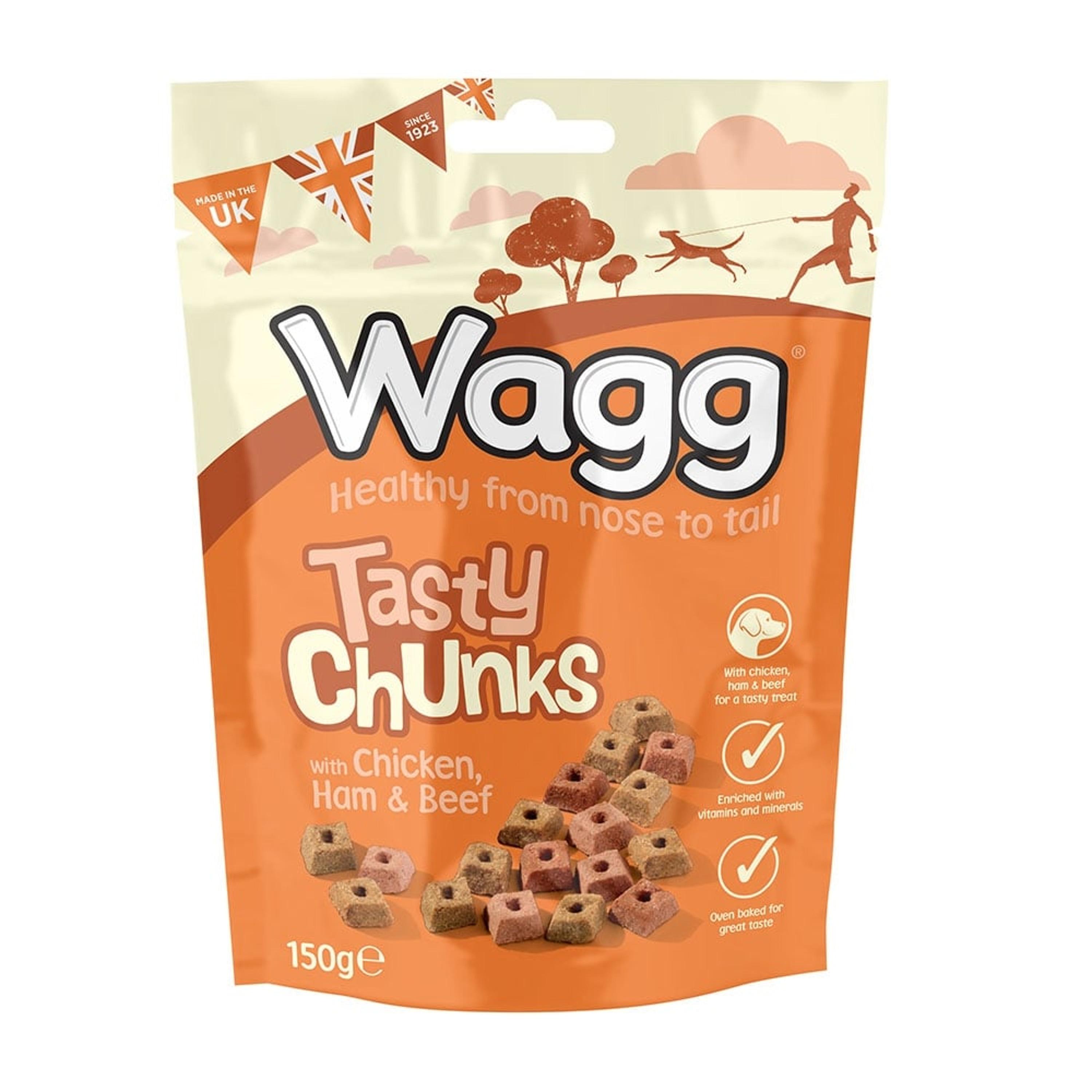Wagg Tasty Chunks 150g For Dogs