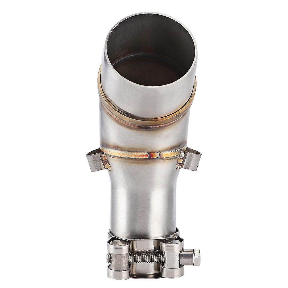 51mm Motorcycle Tailpipe Keenso Universal Motorcycle Exhaust Pipe - 51mm Stainless Steel Slip-On Muffler With Connector Kit Universal Stainless Steel Exhaust