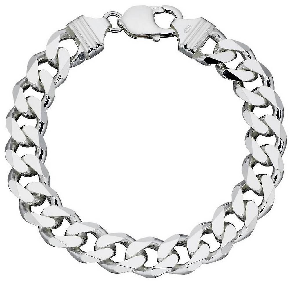 Beginnings Heavyweight Diamond Cut Bracelet - Silver