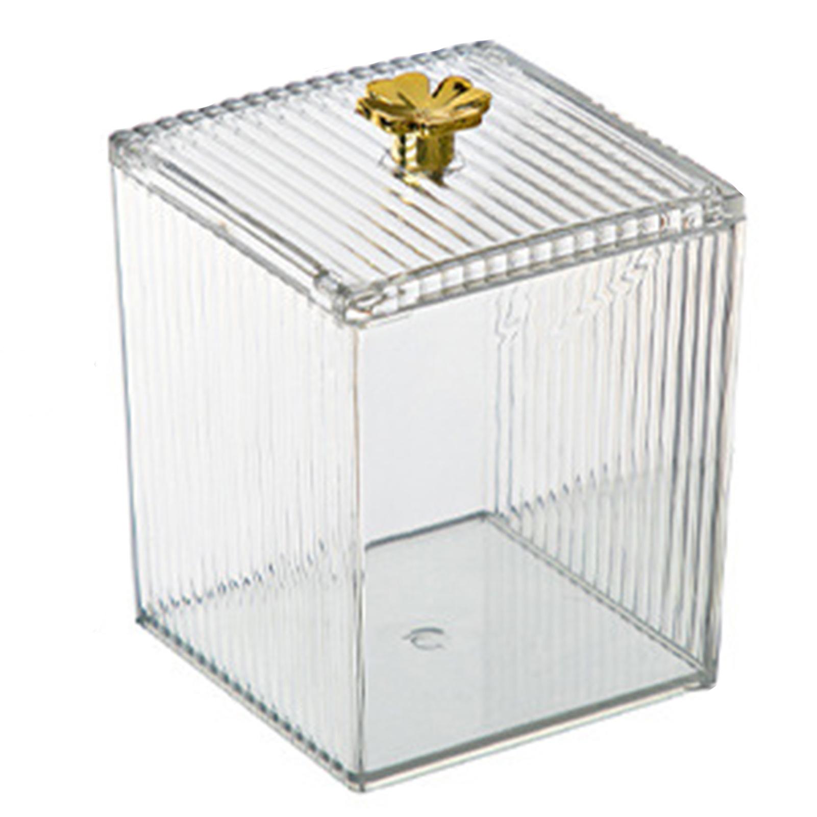 Makeup Divided Box With Lid Sponge Holder With Dustproof Lid