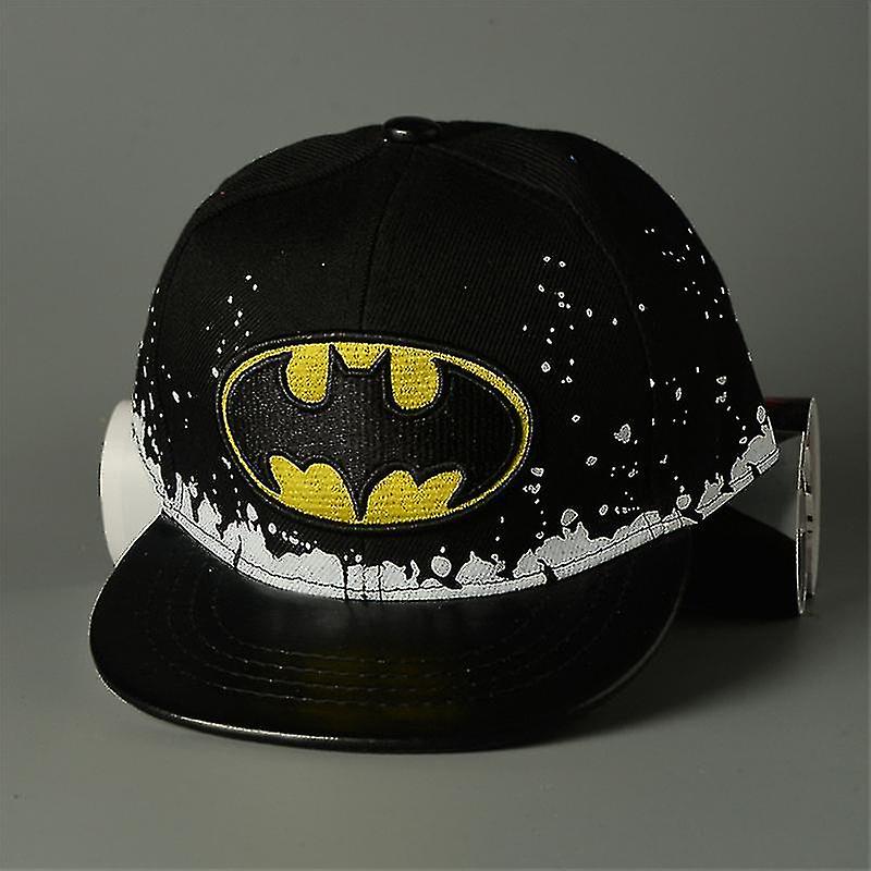 Boys Batman Snapback Baseball Hat Hip Hop Adjustable Cap
