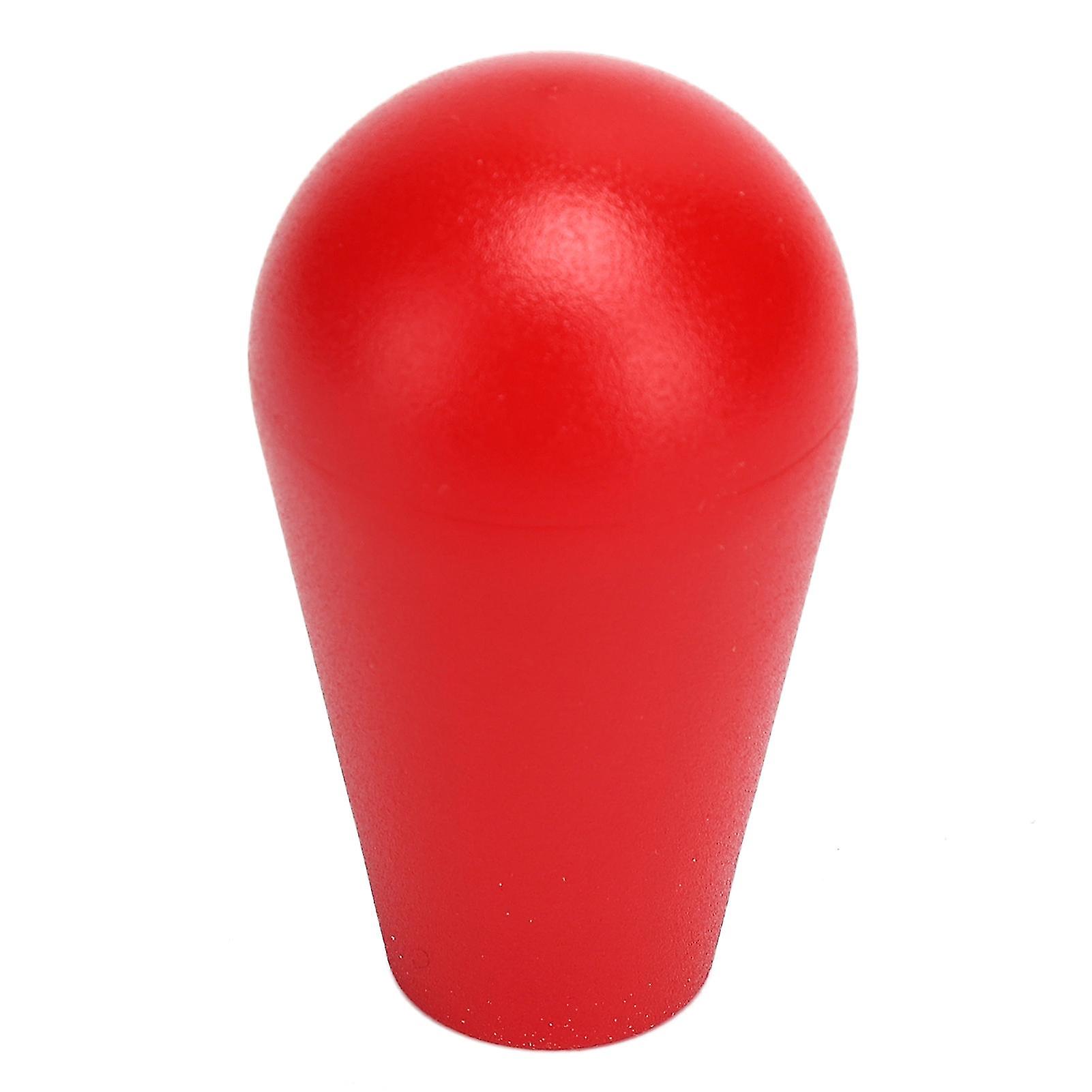 Joystick à rotule M6 de style américain, poignée supérieure ovale, accessoire de jeu, rouge