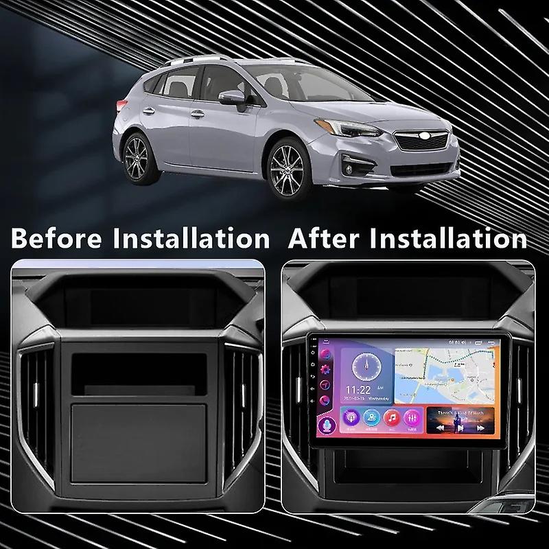 SIXTOP Android Stereo For Subaru Forester/Impreza/XV/WRX/STi 2015-2018 | 9" Touchscreen, CarPlay, Android Auto, 4+64GB, 8-Core
