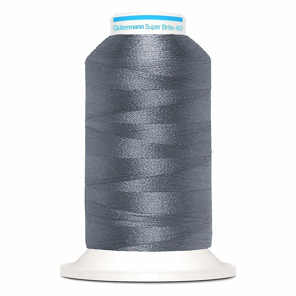 Gutermann Super Brite Polyester 40 Embroidery Thread 1000m 9112 - each