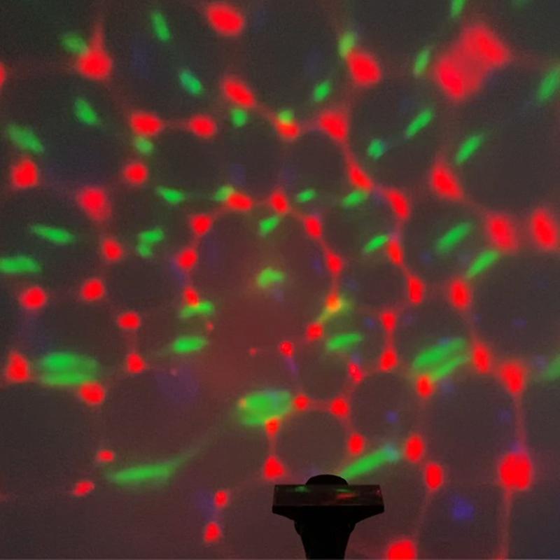 Solar Rotating Color Light Projection Lamp