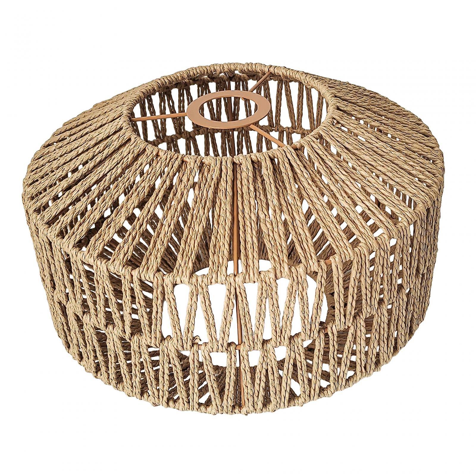 Handwoven Rope Lampshade Home Chandelier Covers Shade Table Lamp Lamp Shade