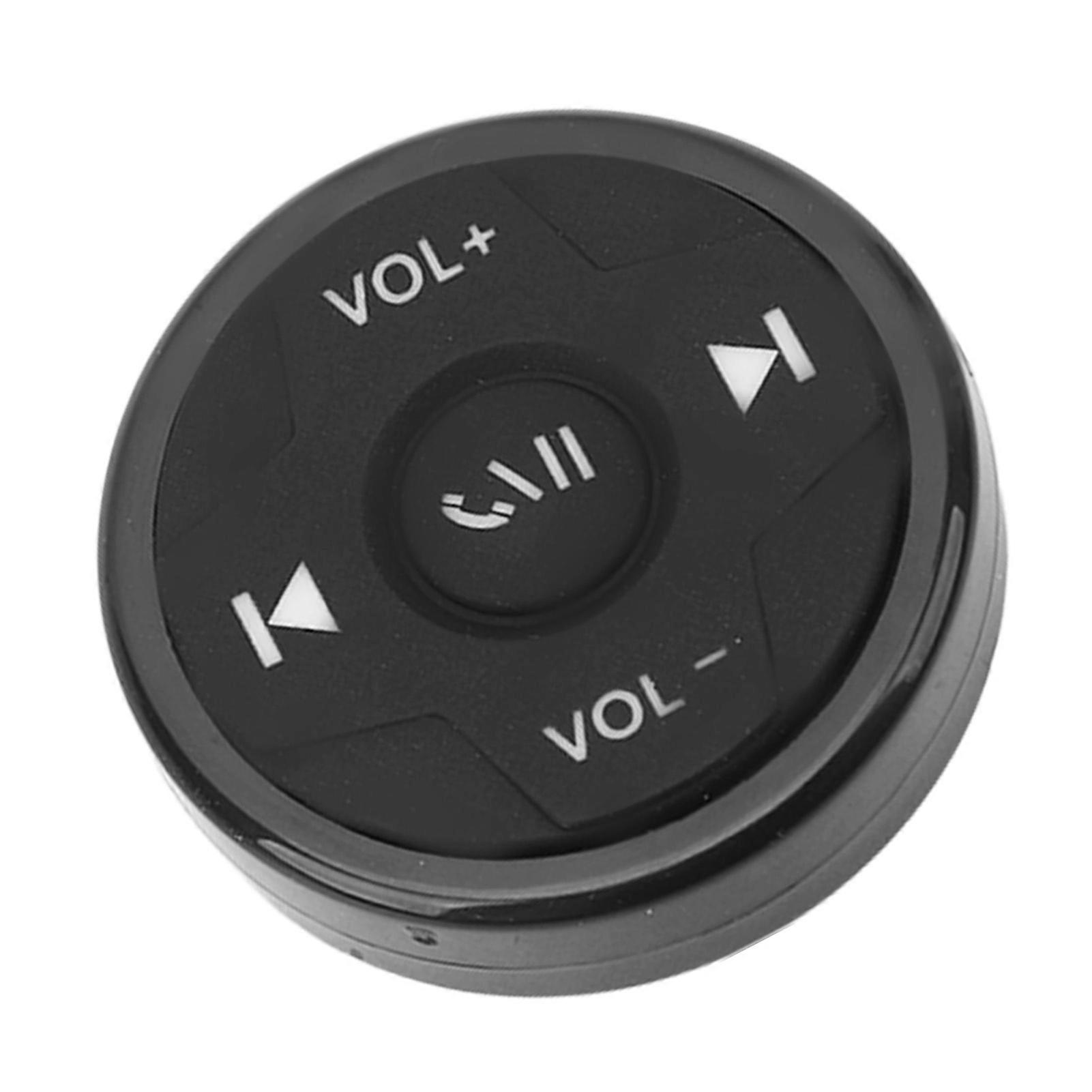 Bluetooth Remote Control Kit Easy Pairing for IOS for Android Media Button Remote for Bike Motorbike Steering Wheel 