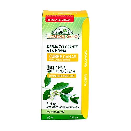 Henna Blond Coloring Cream 60 ml of cream (Blonde)