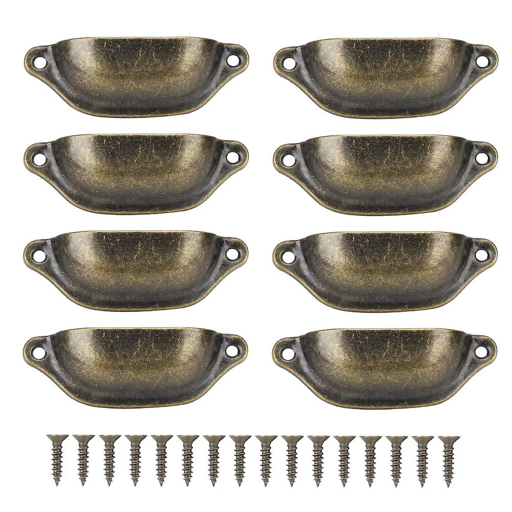 Antique Semicircular Pull, Shell Handle, Chinese Style