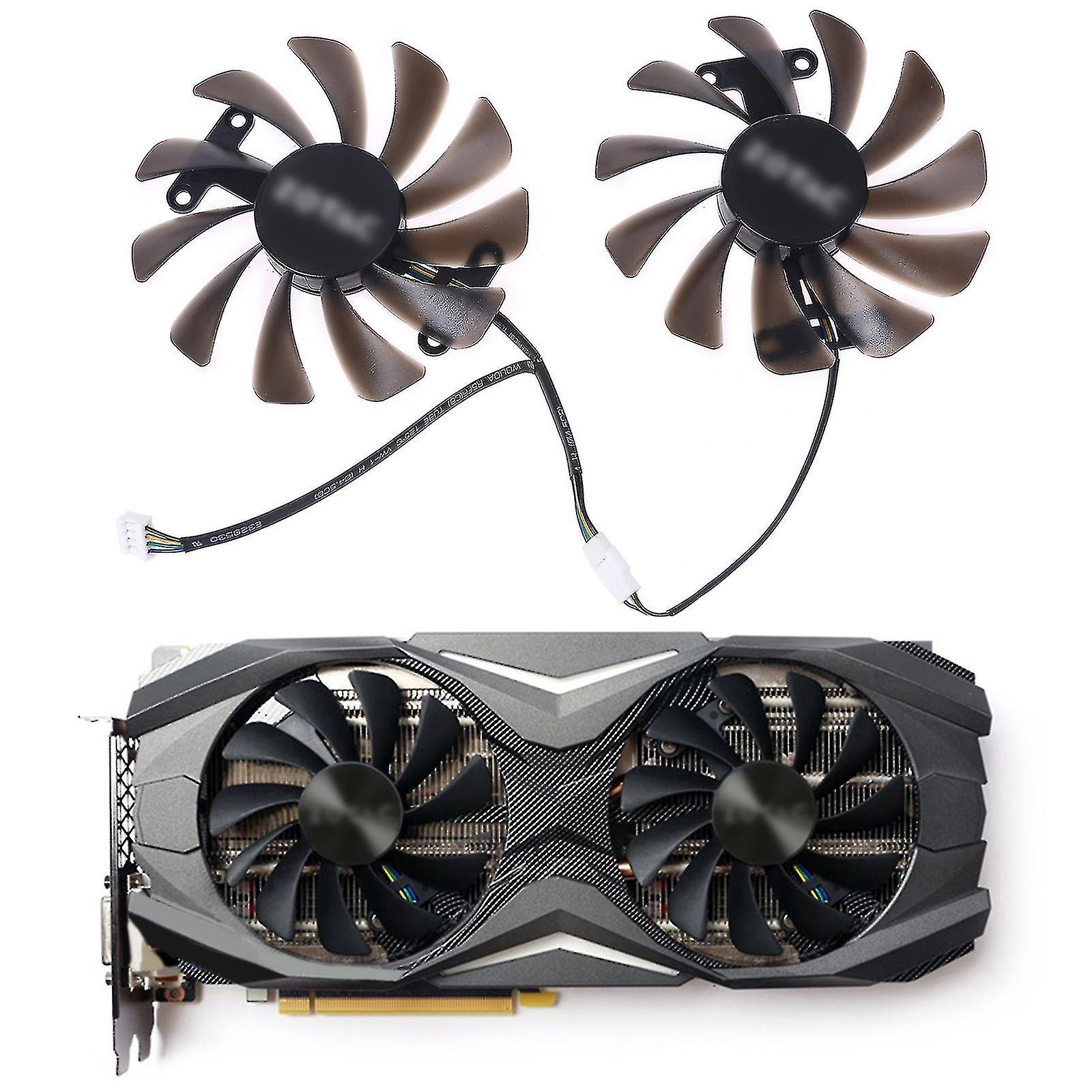 Gaa8s2u 4pin Gpu Cooler Fan Replacement For Zotac 1070 Gtx 1070ti 1080ti Amp-dwdz