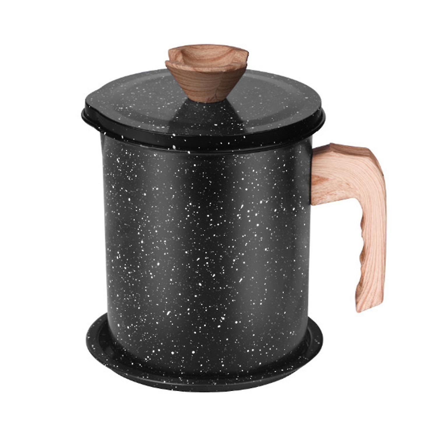 Grease Container With Strainer,stainless Steel Oil Strainer Pot