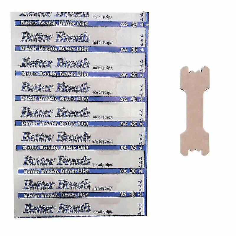 50 Pcs Breathe Right Better Nasal Strips Right Way