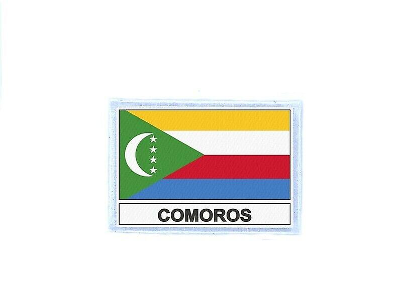 Ecusson patch badge prints flag COM commores