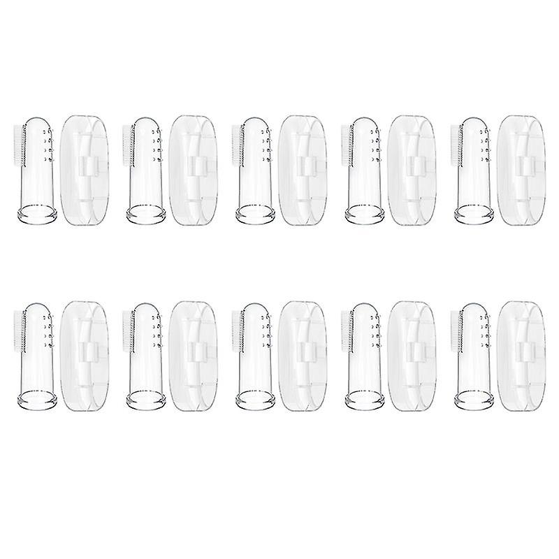 10set Finger Toothbrush