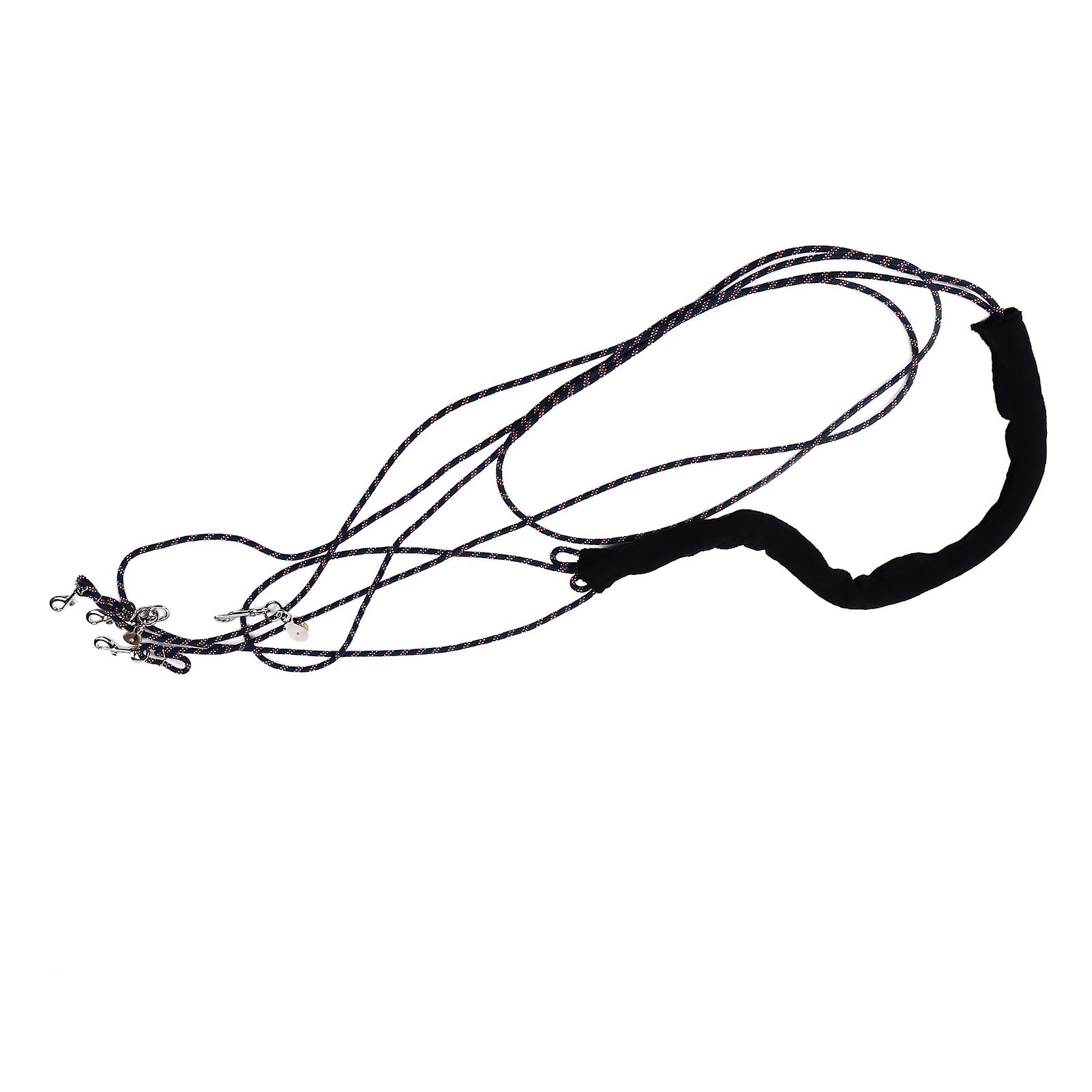 Adjustable Horse Training and Lunging Aid Horse Lunging Training Aid Lunge Equipment for Horse Training Black 