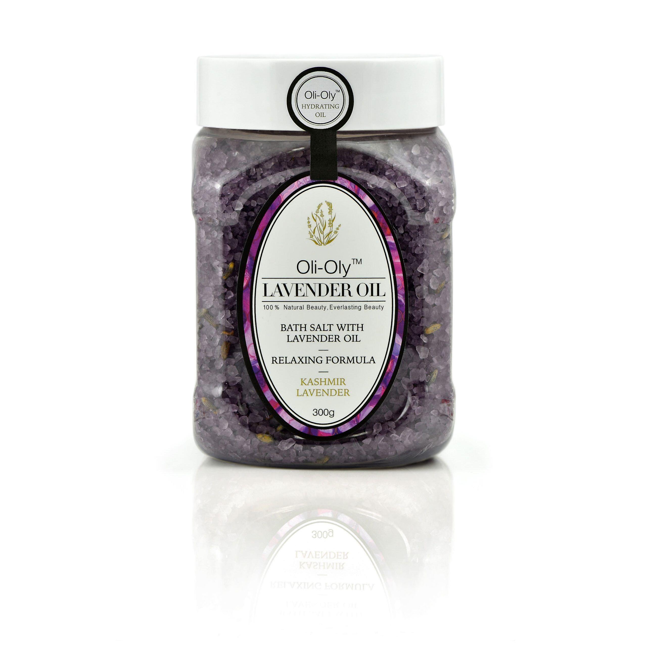 Oli-Oly Bath Salt with Lavender Oil, 300g