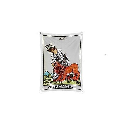 Tarot Card Strength Wall  Tapestries