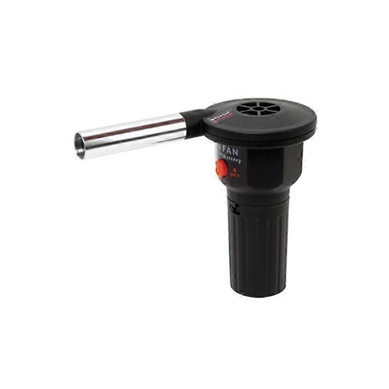Barbecue Fan, Portable Battery Powered Quick Fire Starter, Black