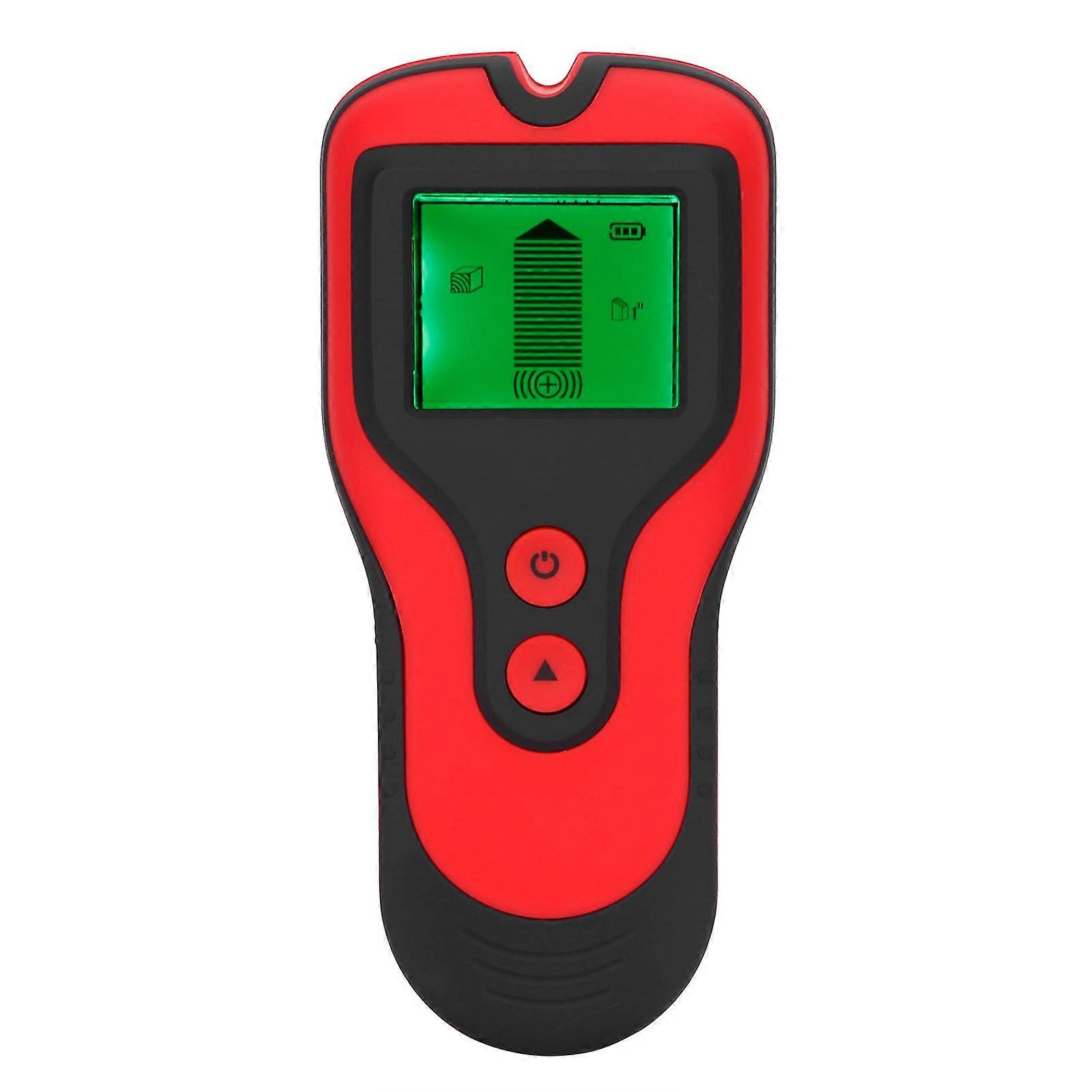 3 in 1 Wall Scanner Finder Multifunctional Portable LCD Digital Wall Metal Wood Stud DetectorRed NO.6989