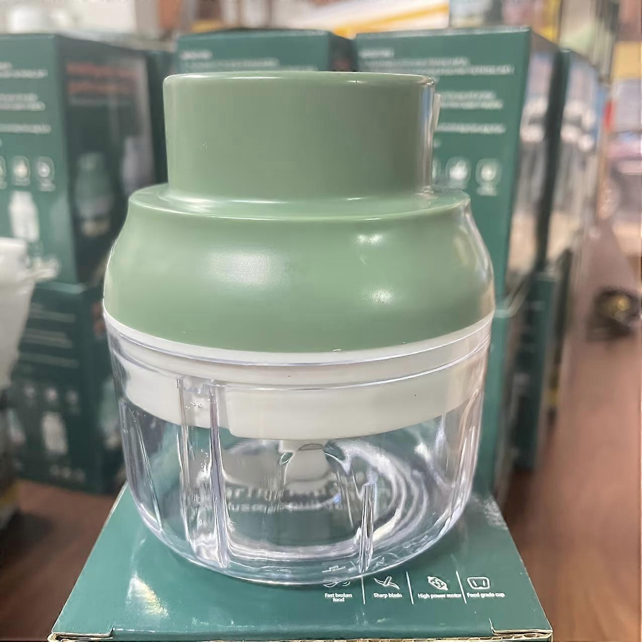 1pc, Electric Mini Garlic Chopper, USB Meat Grinder Garlic Masher Machine, Sturdy Durable Crushed Ginger Vegetable Crusher, Kitchenware