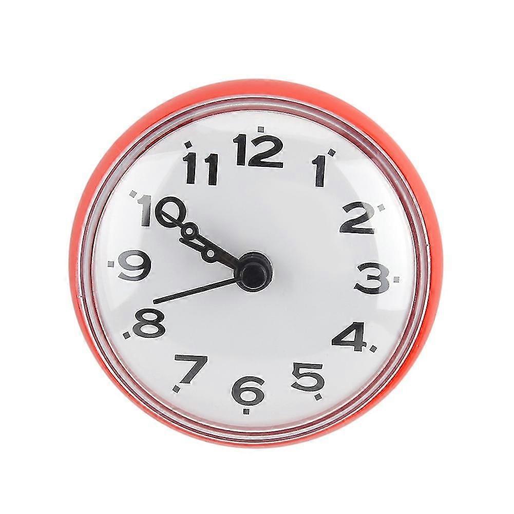 Bathroom Waterproof Clock, Creative Fashion Home Suction Clock