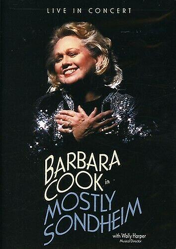 Barbara Cook Mostly Sondheim DVD (2003) cert E - Region 2