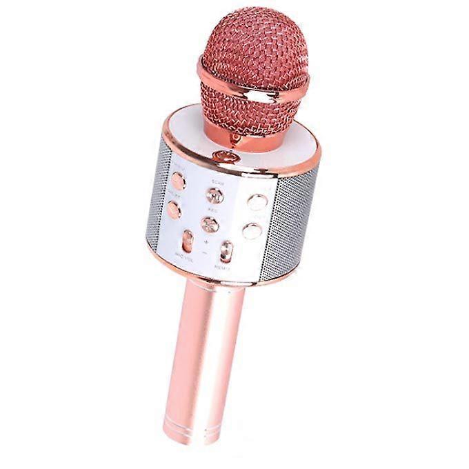 Bluetooth-compatible Karaoke Microphone Wireless Professiona Speaker Handheld Player