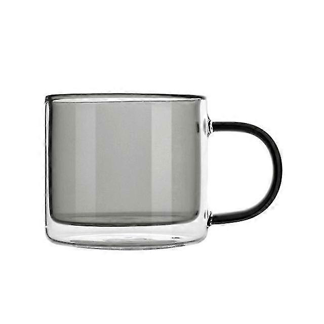 270ml Kreatív borospoharak Ivás Tumbler Whiskey Csésze Kávélé Víz csészék Tea bögre Dupla fenék üveg bögrék Drinkware