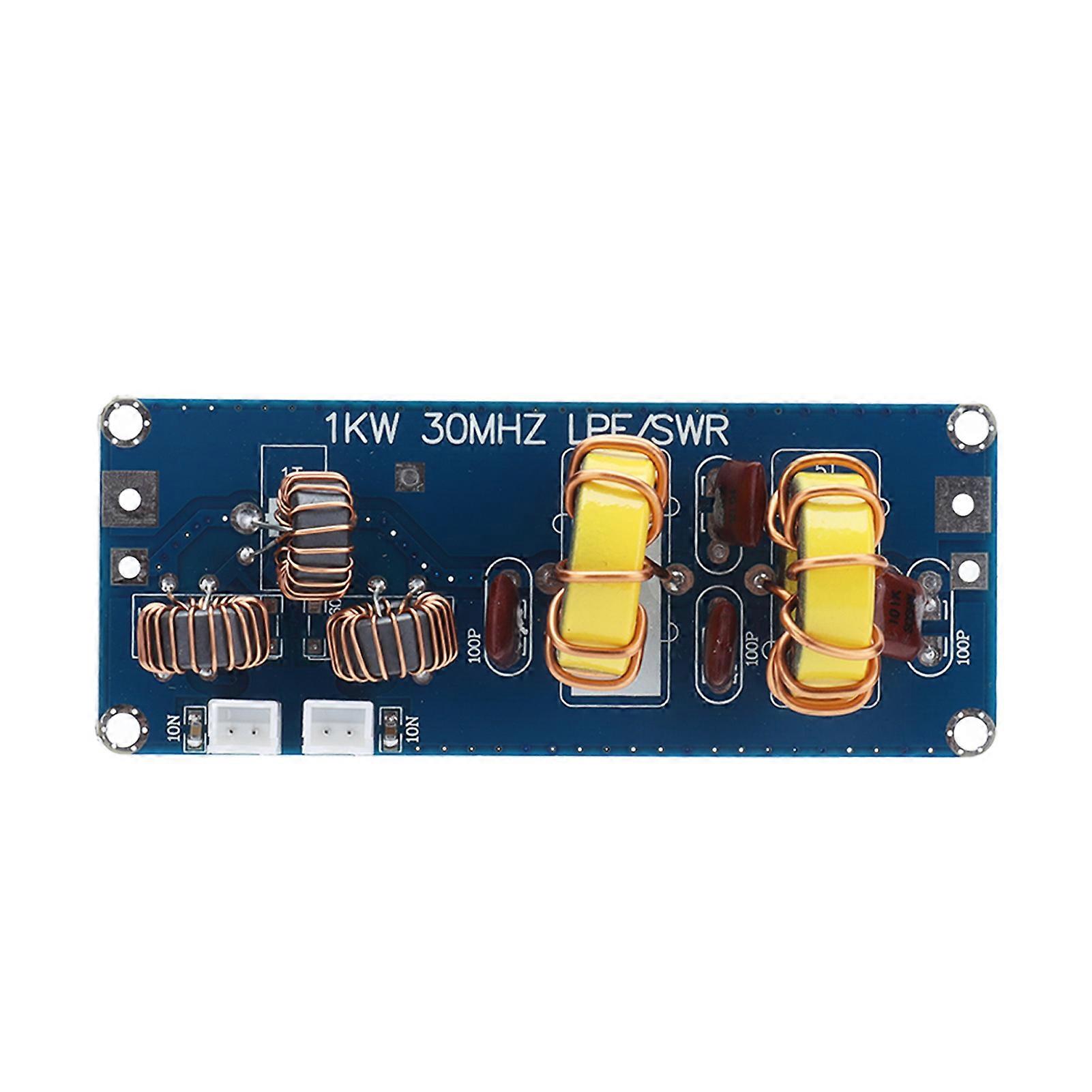 LPF 1KW 30MHZ πίνακας φιλτραρίσματος SWR ενότητας φίλτρων χαμηλού περάσματος για τον ενισχυτή SSB παροχής ηλεκτρικού ρεύματος HF YEMAA