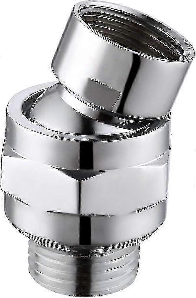 Shower Connector Ball Joint Adjustable Shower Head Swivel Ball Adapter Brass for Shower Arm