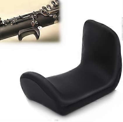 Thumb Rest Cushion, Comfortable 1.45-1.75cm Rubber Thumb Finger Rest Cushion for Oboe Clarinet Instruments