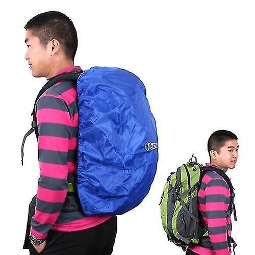 2個ユニセックスバックパックレインカバースモールブルー
