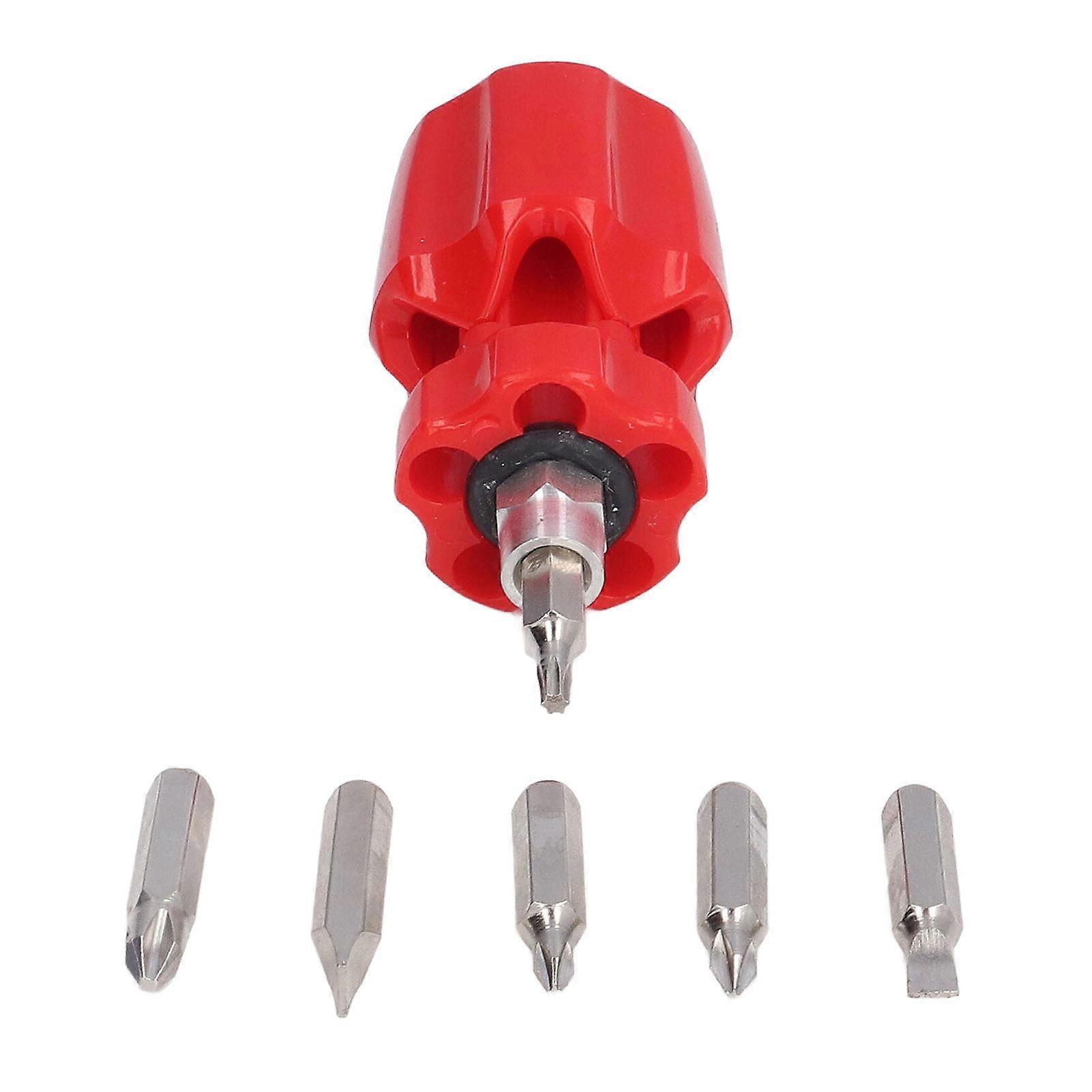 Hand Screwdriver Slot Cross Pentalobe Multiple Bits Combination Screw Driver Tool SD?021