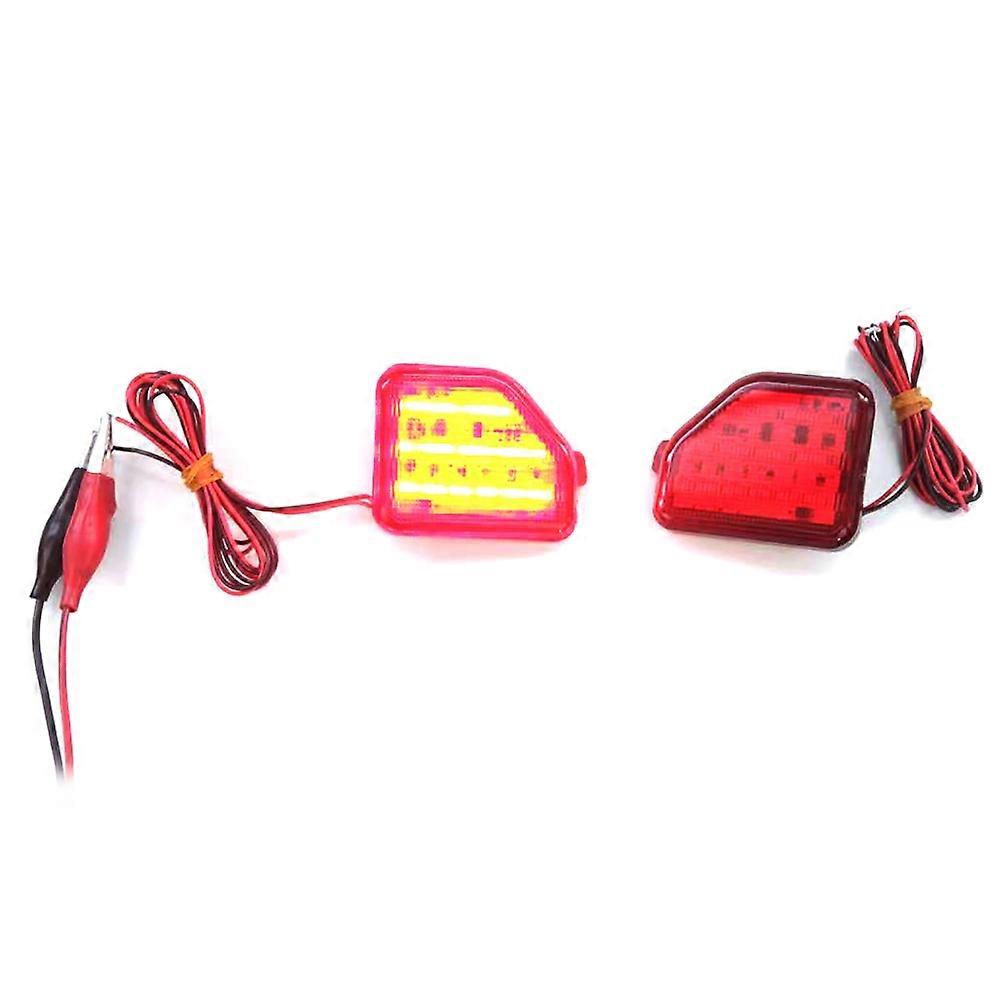 For Jeep Wrangler JL 2018-2022 Rear Bumper LED Light Rear Fog Lamp Tail Brake Lights Red Light 68281936AB & 68281937AB