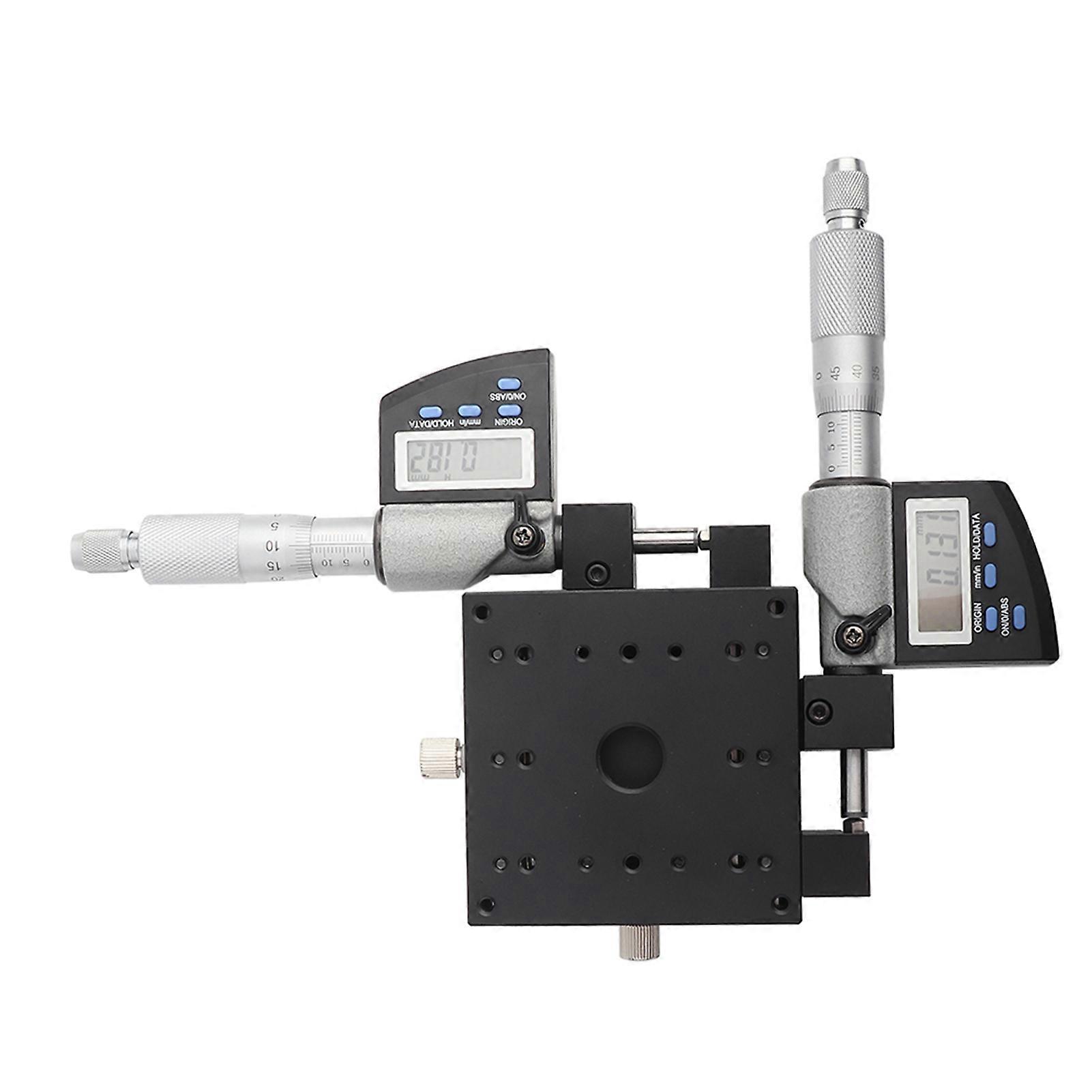 SEMXY80-AS Micrometer Platform Digital Displayed 80x80mm 0.002mm Linear Stage Platform