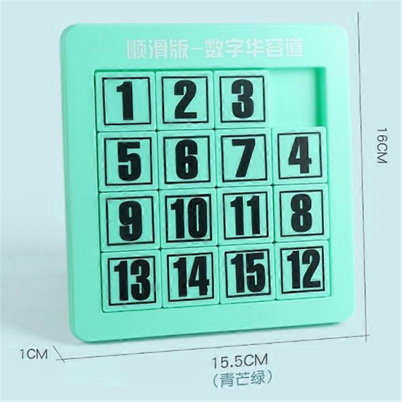 Giocattolo educativo precoce in via di sviluppo per bambini puzzle digitale numero 1-15 giochi di puzzle 88 NSV775