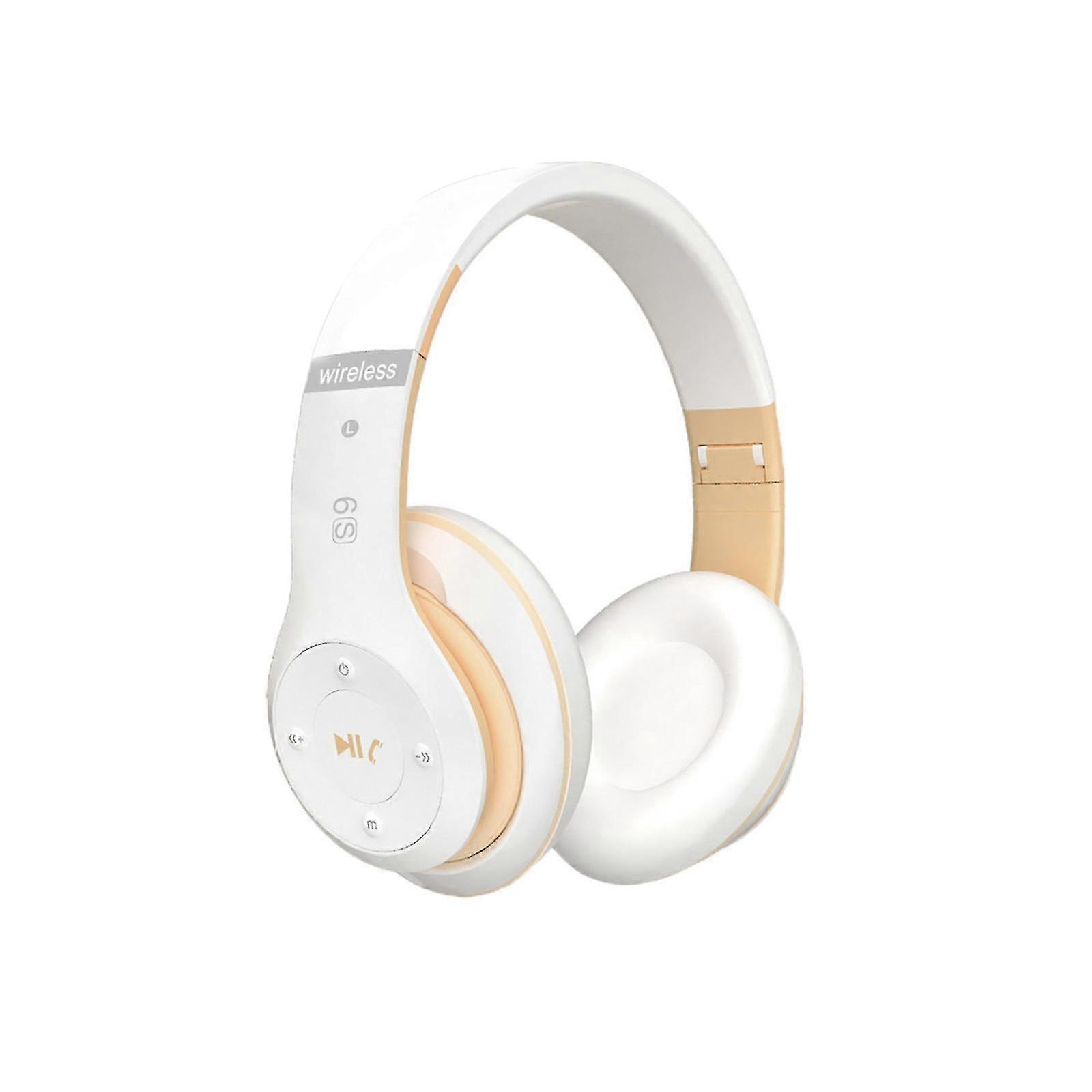 Headworn Bluetooth Earphones, Wireless Stereo Foldable Card, Plug-in Cable, Radio, Mobile Phone, Computer, Universal
