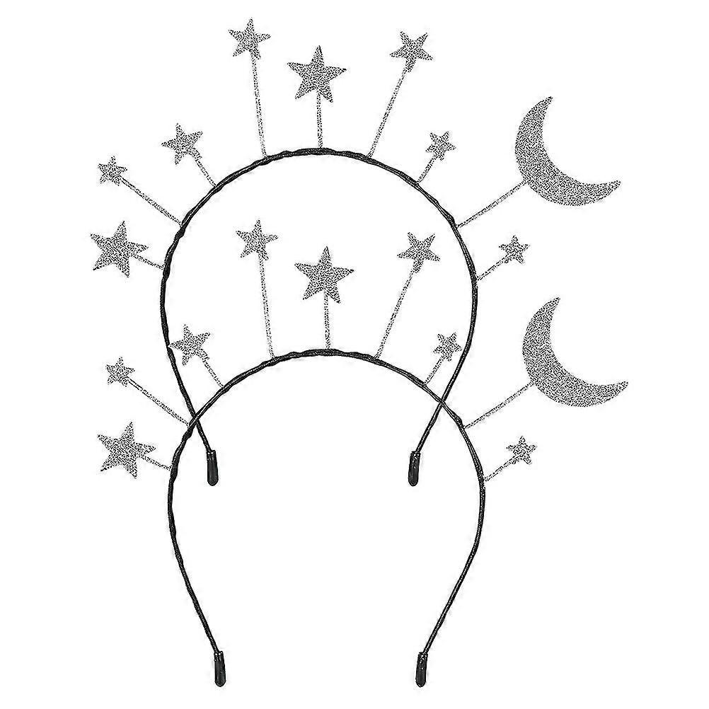 2pcs Shiny -sd H Hoops Glittering S