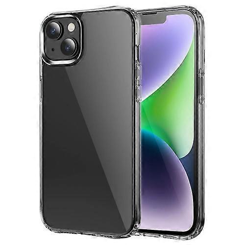 For iPhone 15 Shockproof Transparent Acrylic Mobile Phone Case