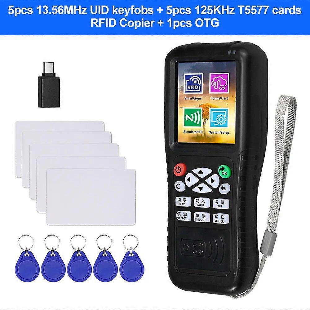 Redkid 2023 Nouvelle version : lecteur RFID graveur programmeur de carte-clé décodeur duplicateur co